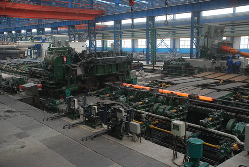 汉中无缝钢管厂家生产线